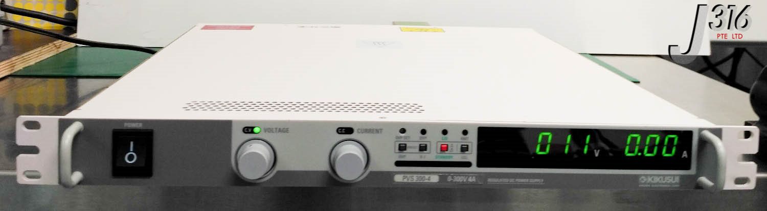 8213 KIKUSUI REGULATED DC POWER SUPPLY 0-300V 4A PVS300-4 | eBay